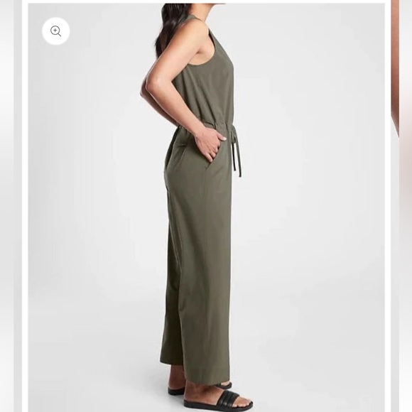 ATHLETA Topanga Jumpsuit, Mountain Olive - Picture 3 of 9